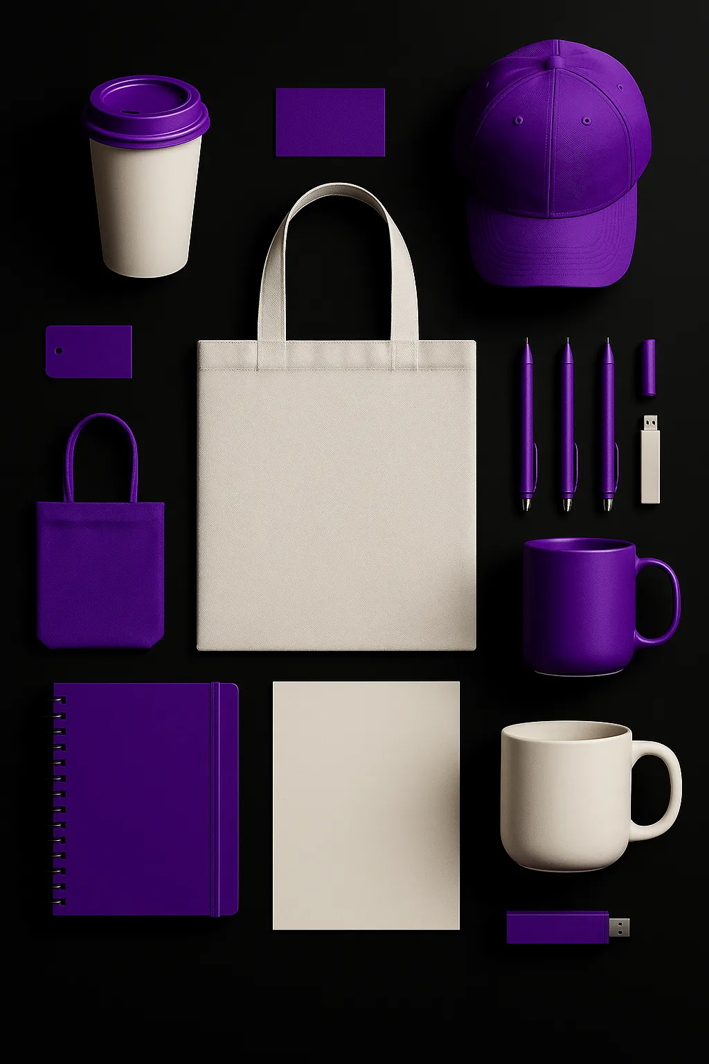 Mockup gadget personalizzati
